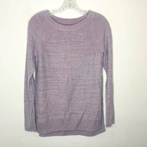 Lou & Grey Sweater Space Dye Pullover Cozy Comfy Loungewear Top Women’s XS